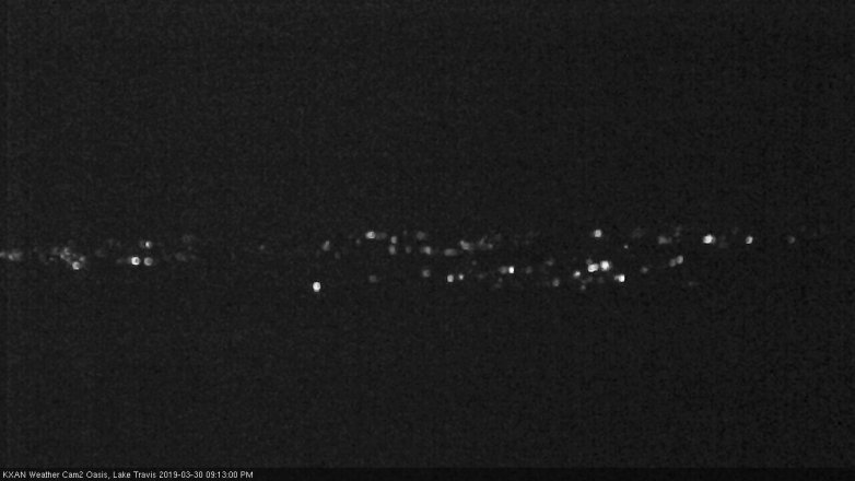 Lake Travis webcam, March 30, 2019 8:15 PM CT