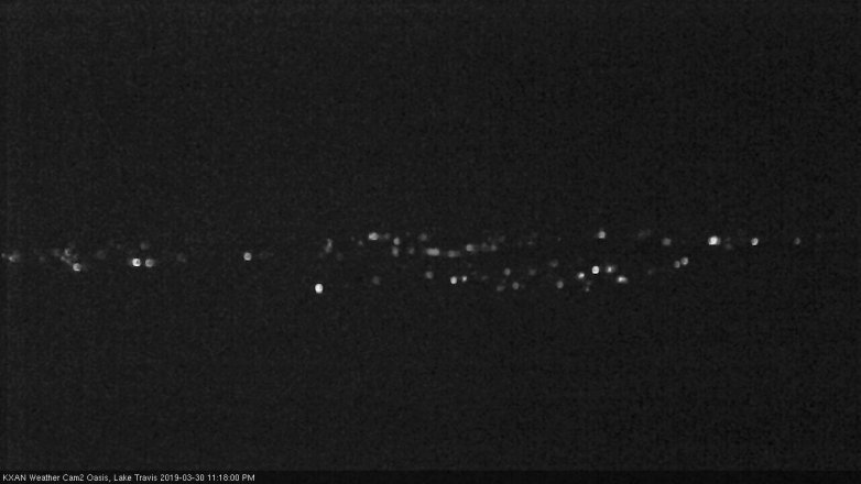 Lake Travis webcam, March 30, 2019 10:20 PM CT