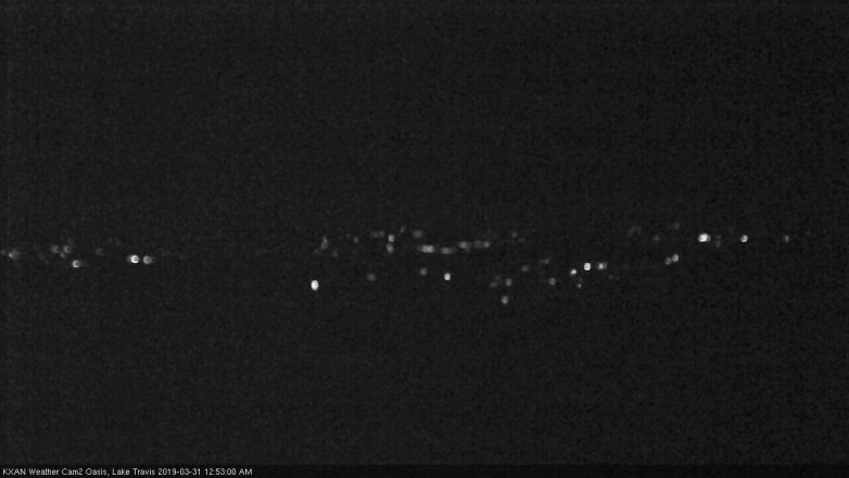 Lake Travis webcam, March 30, 2019 11:55 PM CT