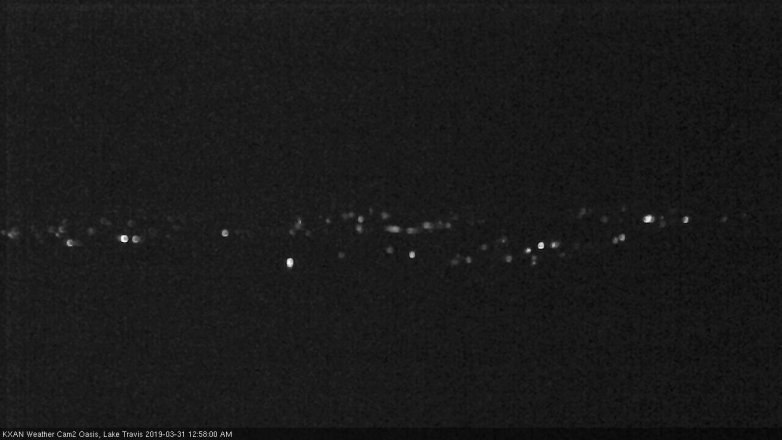 Lake Travis webcam, March 30, 2019 12:00 AM CT