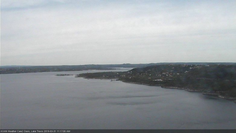 Lake Travis webcam, March 31, 2019 10:20 AM CT
