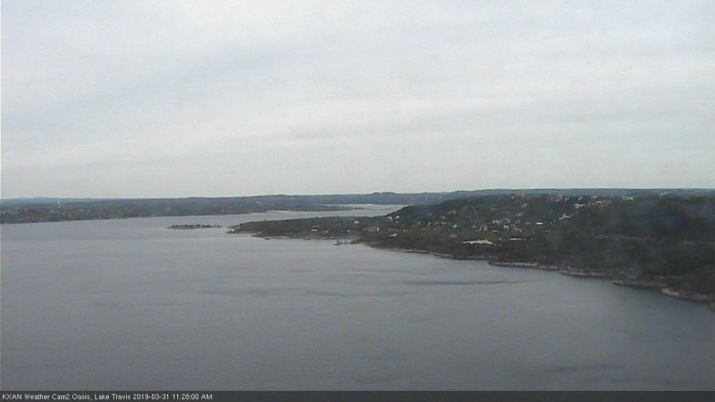 Lake Travis webcam, March 31, 2019 10:30 AM CT