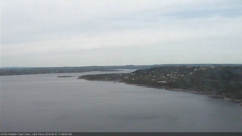 Lake Travis webcam, March 31, 2019 10:50 AM CT