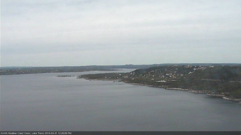 Lake Travis webcam, March 31, 2019 11:30 AM CT