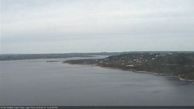 Lake Travis webcam, March 31, 2019 11:35 AM CT