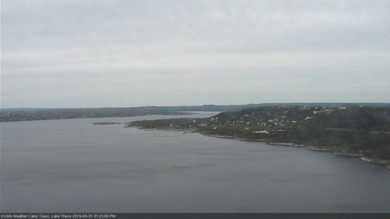 Lake Travis webcam, March 31, 2019 12:25 PM CT