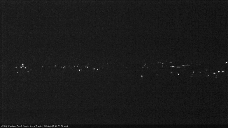 Lake Travis webcam, April 1, 2019 11:55 PM CT