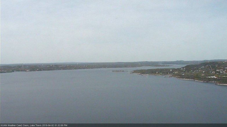 Lake Travis webcam, April 2, 2019 12:35 PM CT