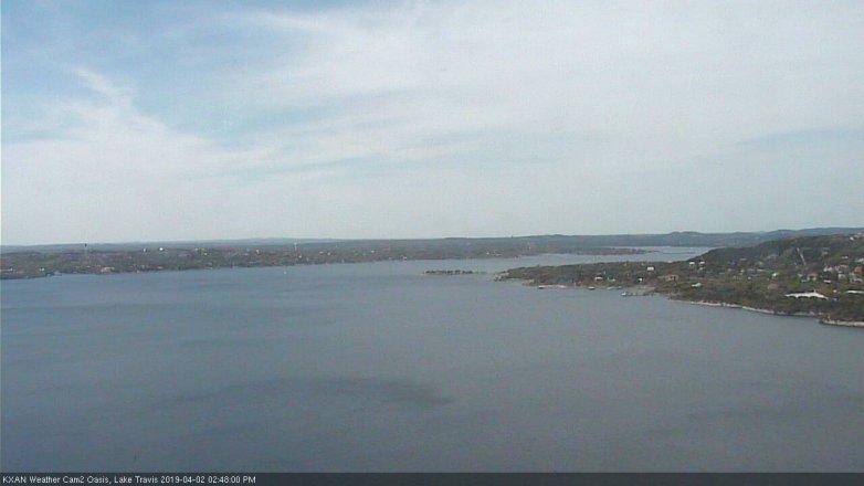 Lake Travis webcam, April 2, 2019 1:50 PM CT
