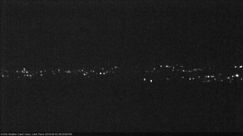 Lake Travis webcam, April 2, 2019 8:35 PM CT