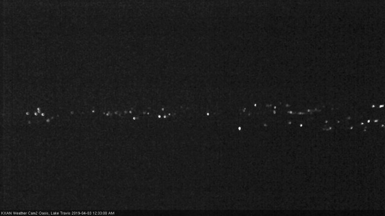 Lake Travis webcam, April 2, 2019 11:35 PM CT