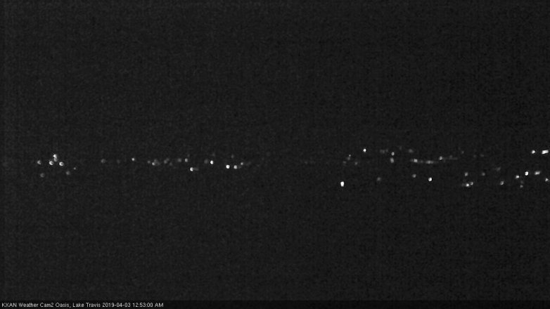 Lake Travis webcam, April 2, 2019 11:55 PM CT