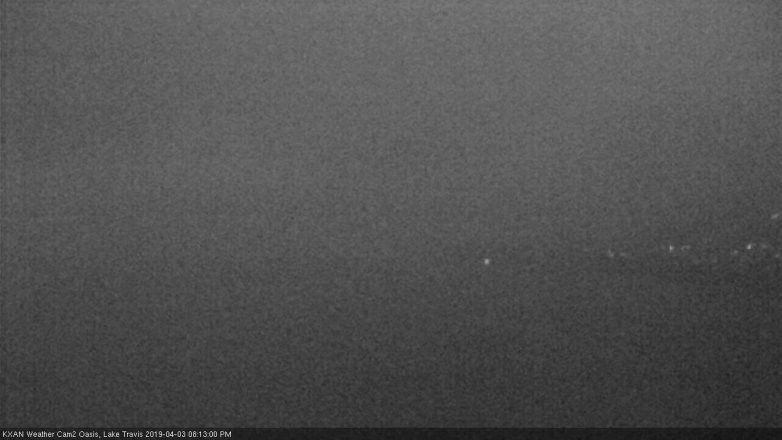Lake Travis webcam, April 3, 2019 7:15 PM CT