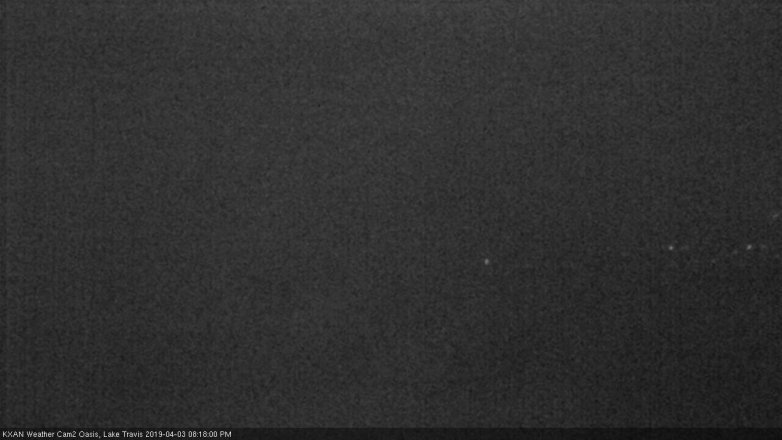 Lake Travis webcam, April 3, 2019 7:20 PM CT