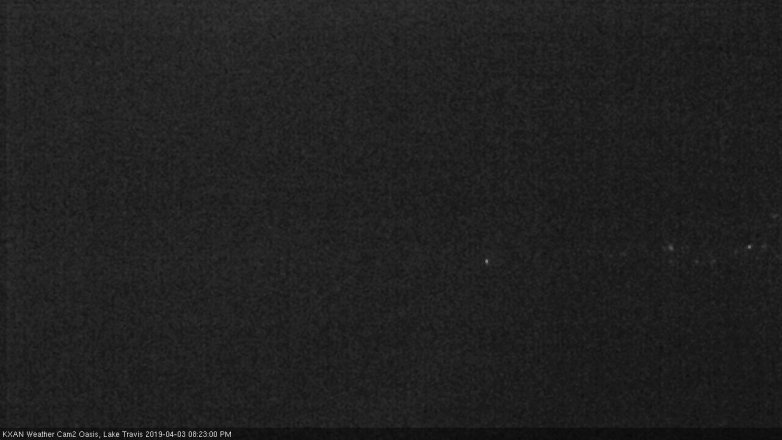 Lake Travis webcam, April 3, 2019 7:25 PM CT