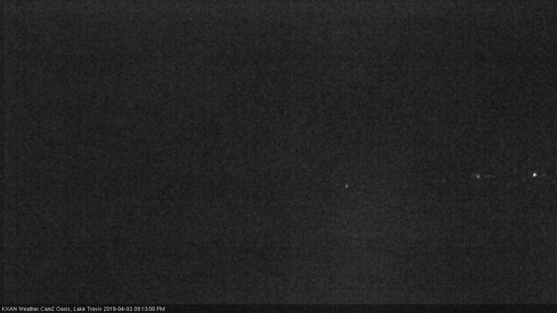 Lake Travis webcam, April 3, 2019 8:15 PM CT