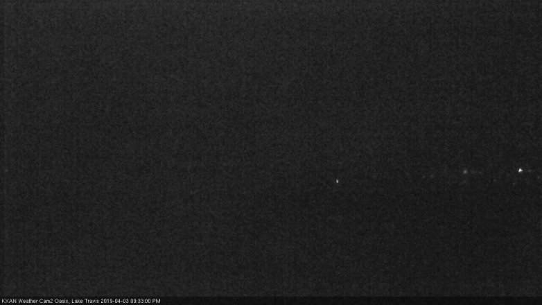 Lake Travis webcam, April 3, 2019 8:35 PM CT