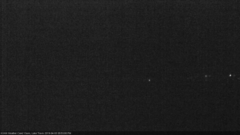 Lake Travis webcam, April 3, 2019 8:55 PM CT