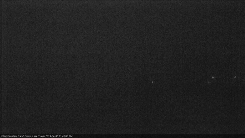 Lake Travis webcam, April 3, 2019 10:50 PM CT