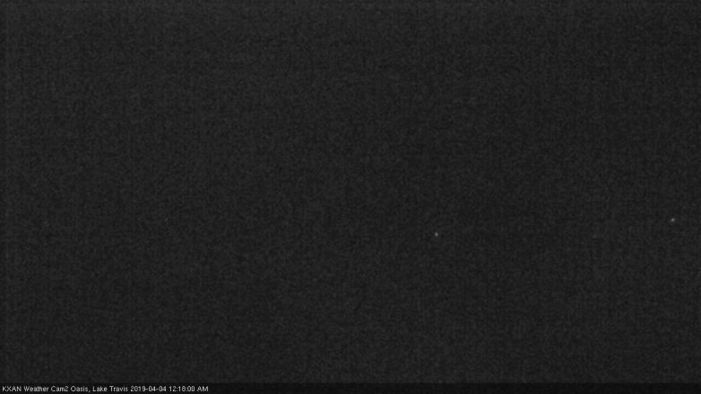 Lake Travis webcam, April 3, 2019 11:20 PM CT
