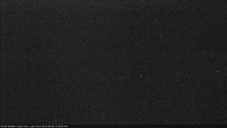 Lake Travis webcam, April 3, 2019 11:35 PM CT