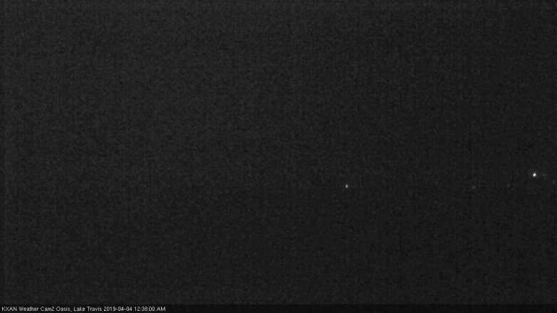 Lake Travis webcam, April 3, 2019 11:40 PM CT