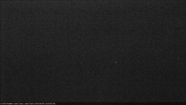 Lake Travis webcam, April 3, 2019 11:45 PM CT
