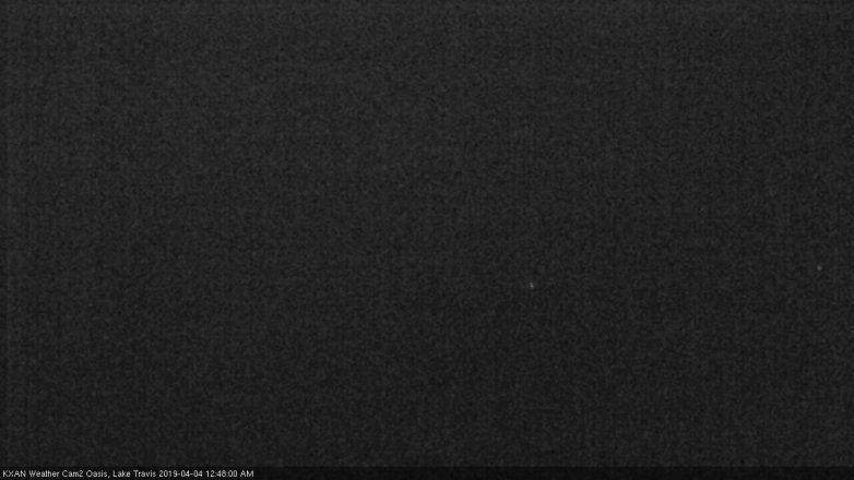Lake Travis webcam, April 3, 2019 11:50 PM CT