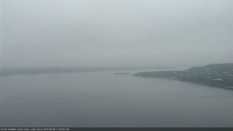 Lake Travis webcam, April 5, 2019 10:05 AM CT
