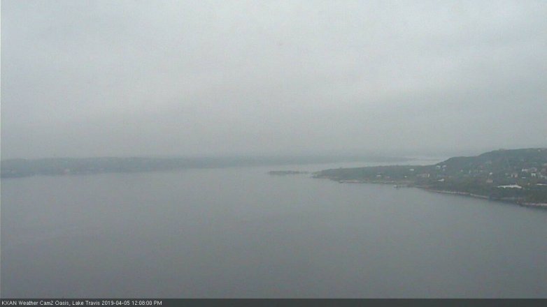 Lake Travis webcam, April 5, 2019 11:10 AM CT