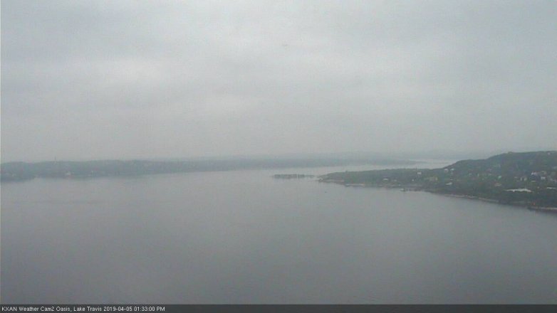 Lake Travis webcam, April 5, 2019 12:35 PM CT