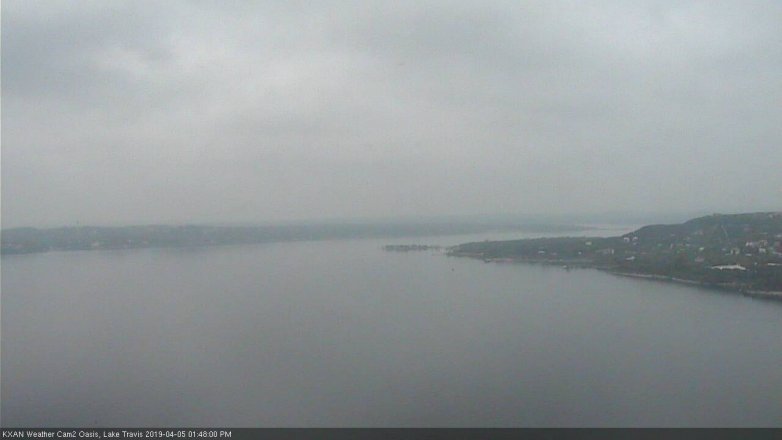 Lake Travis webcam, April 5, 2019 12:50 PM CT