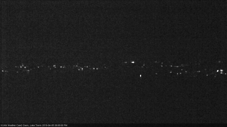 Lake Travis webcam, April 5, 2019 8:10 PM CT