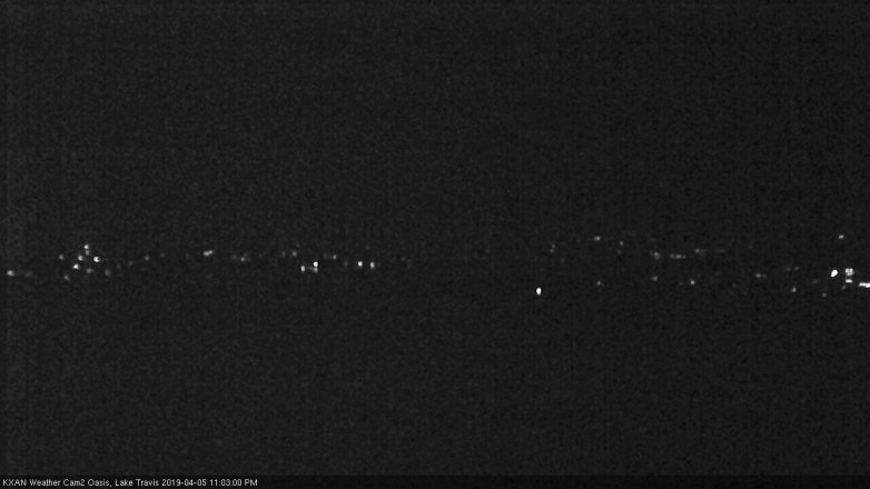 Lake Travis webcam, April 5, 2019 10:05 PM CT