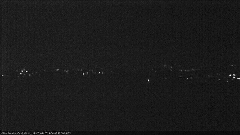 Lake Travis webcam, April 5, 2019 10:35 PM CT