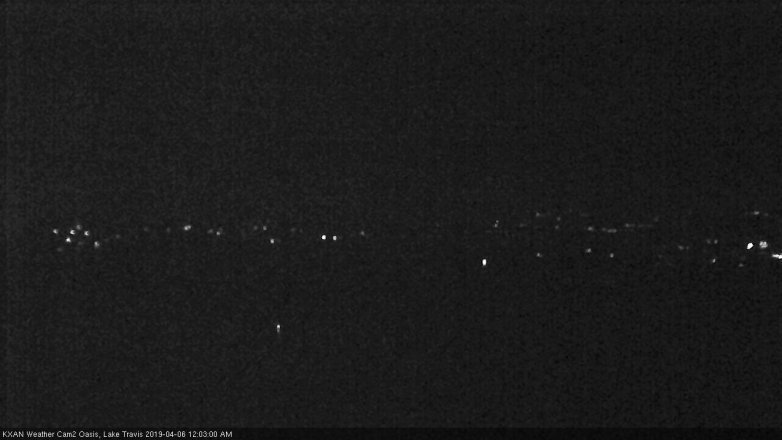 Lake Travis webcam, April 5, 2019 11:05 PM CT