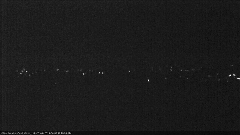 Lake Travis webcam, April 5, 2019 11:15 PM CT