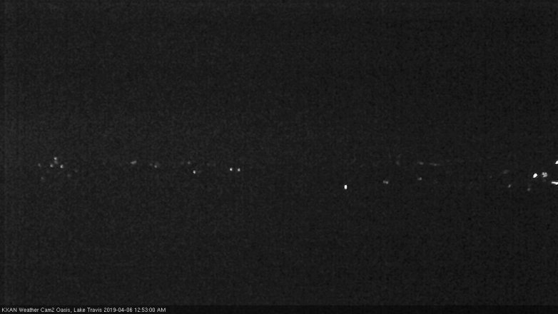 Lake Travis webcam, April 5, 2019 11:55 PM CT
