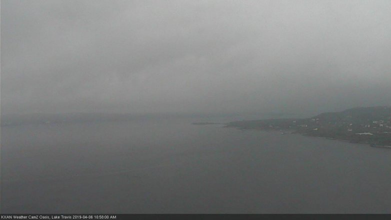 Lake Travis webcam, April 6, 2019 10:00 AM CT