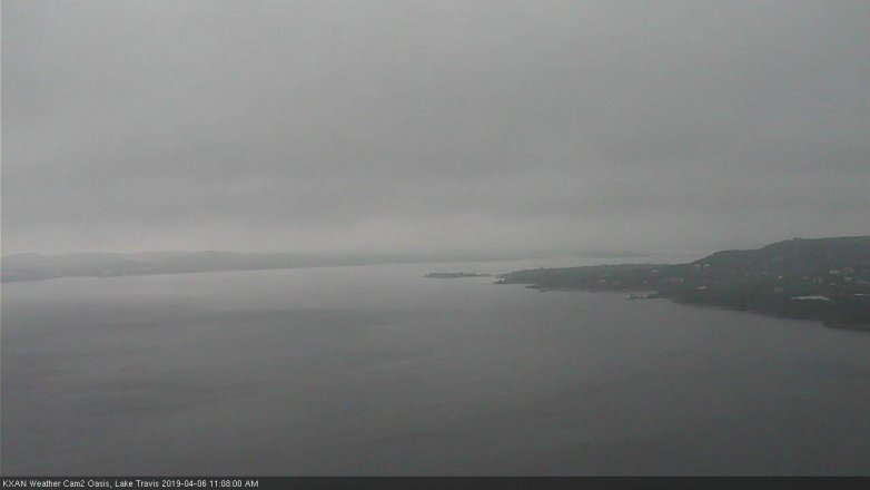Lake Travis webcam, April 6, 2019 10:10 AM CT