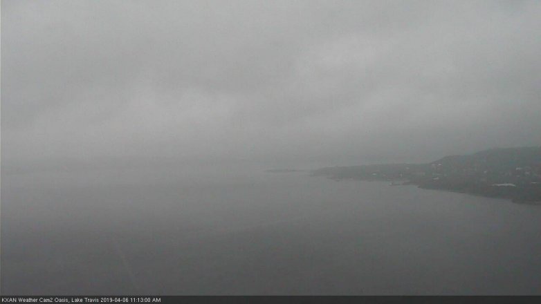 Lake Travis webcam, April 6, 2019 10:15 AM CT