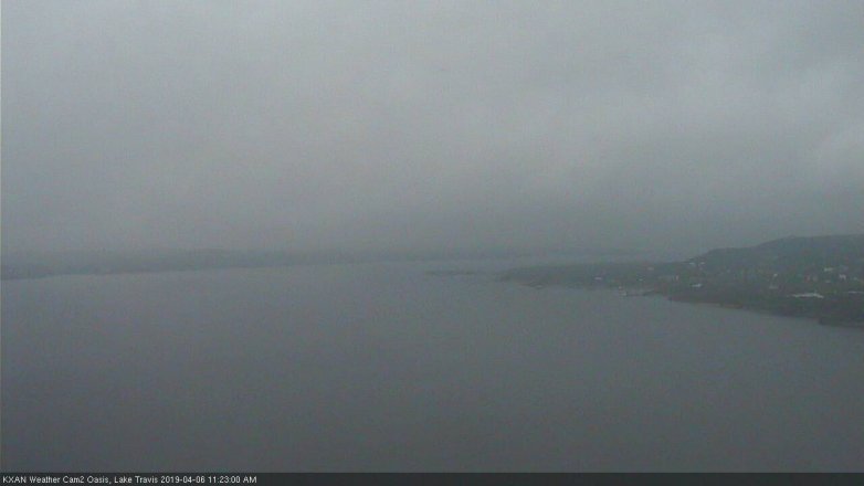 Lake Travis webcam, April 6, 2019 10:25 AM CT