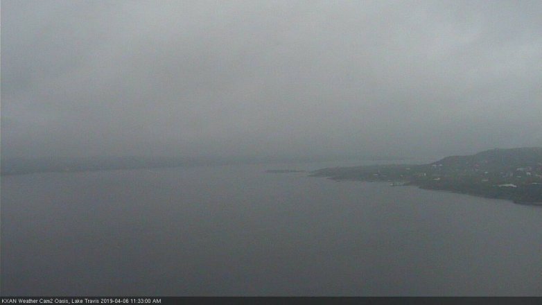 Lake Travis webcam, April 6, 2019 10:35 AM CT