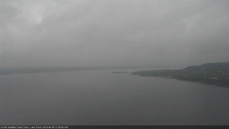 Lake Travis webcam, April 6, 2019 11:00 AM CT