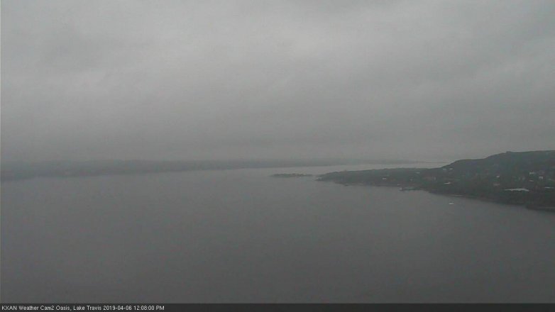 Lake Travis webcam, April 6, 2019 11:10 AM CT
