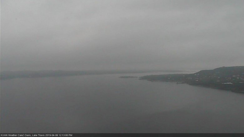 Lake Travis webcam, April 6, 2019 11:15 AM CT