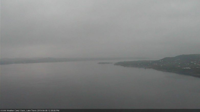 Lake Travis webcam, April 6, 2019 11:40 AM CT
