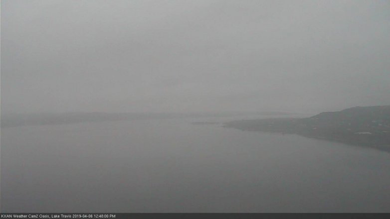 Lake Travis webcam, April 6, 2019 11:50 AM CT