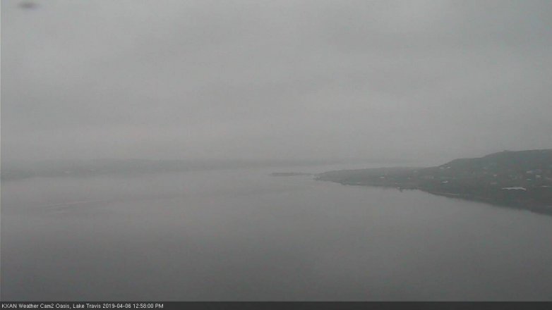 Lake Travis webcam, April 6, 2019 12:00 PM CT