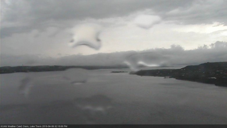 Lake Travis webcam, April 6, 2019 1:20 PM CT